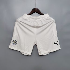 E Jerseys Man City Home Short 20/21