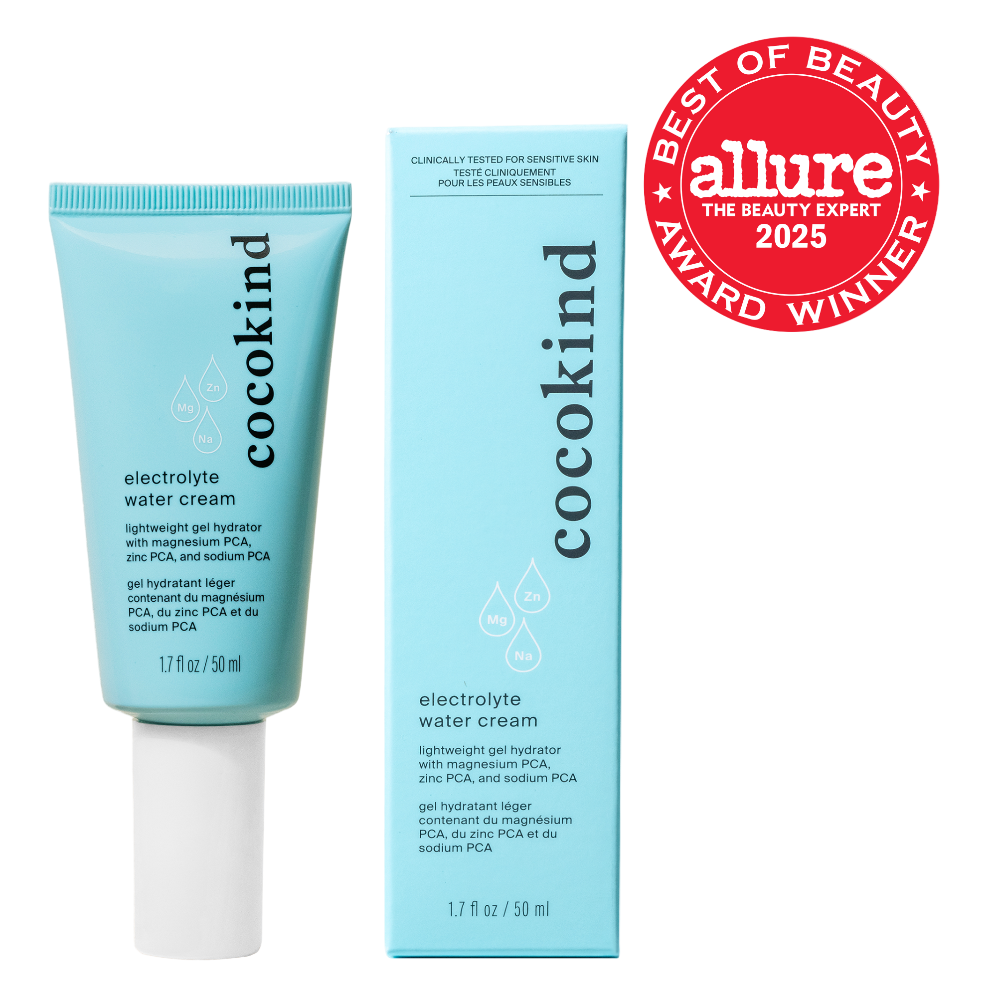 Cocokind electrolyte water cream