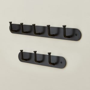 Hawkins New York Essential Hook Rack - Black