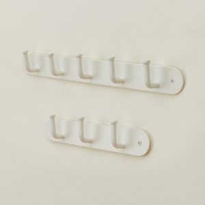 Hawkins New York Essential Hook Rack - Ivory