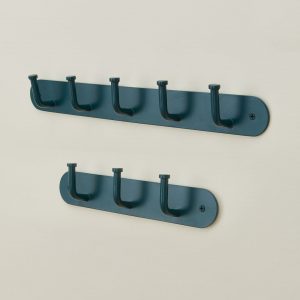 Hawkins New York Essential Hook Rack - Peacock
