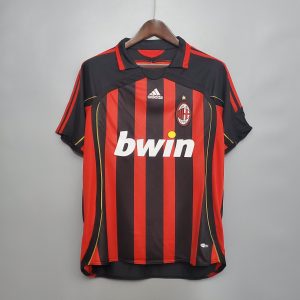 E Jerseys Retro AC Milan Home Shirt 2006-07