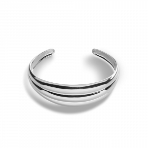 Shinola Signature Silver Statement Cuff