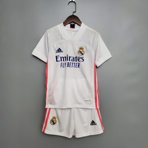 E Jerseys Real Madrid Home Kids Shirt 20/21