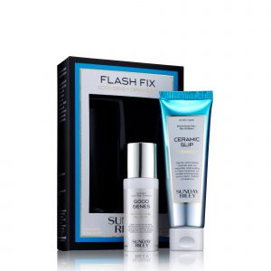 Sunday Riley Flash Fix Good Genes and Ceramic Slip Kit (Glycolic Acid Version)