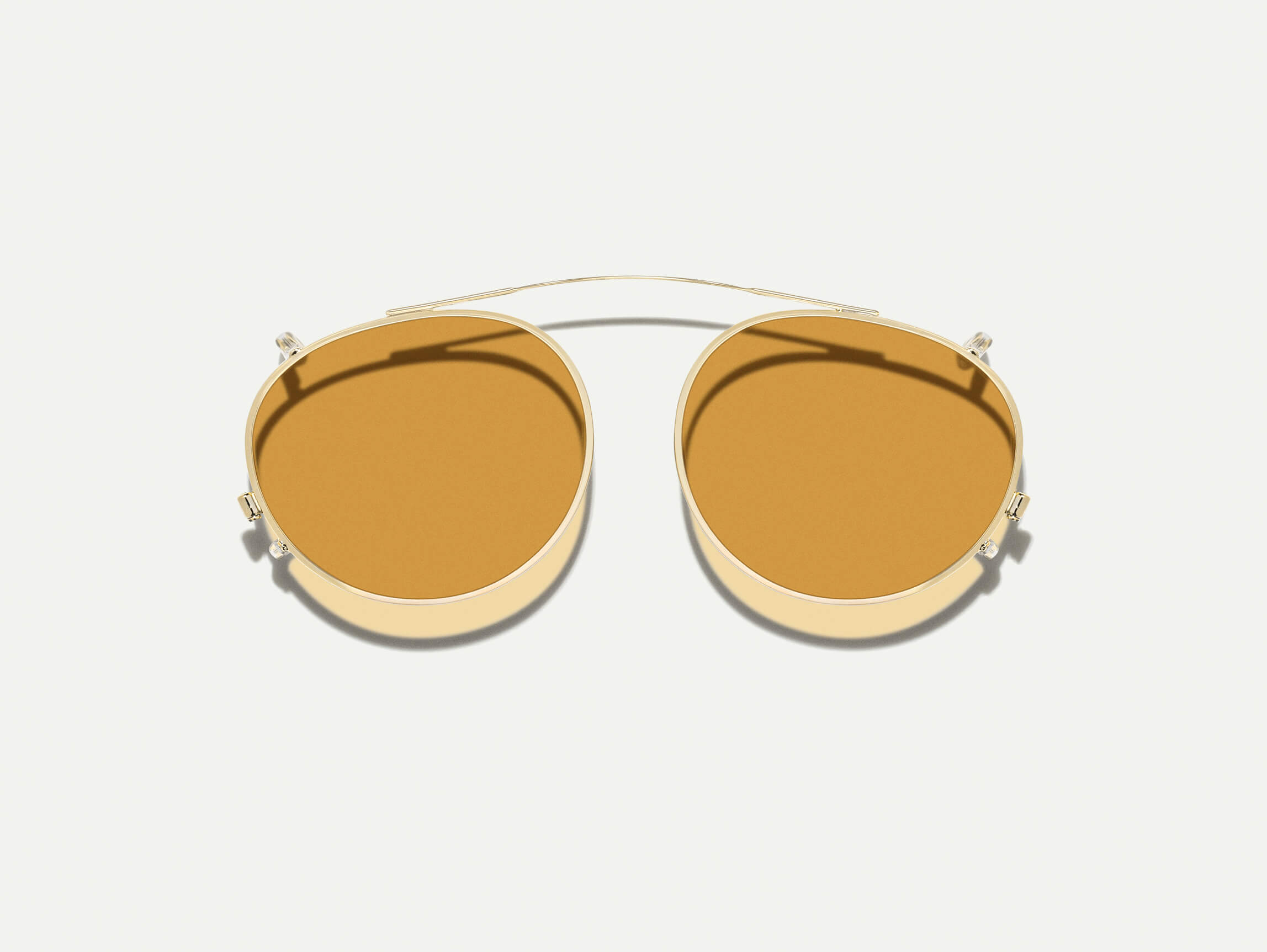 Moscot FRANKIE CLIP GOLD WITH CUSTOM MADE TINTS™