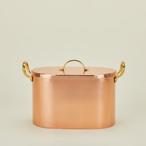 Hawkins New York Copper Bread Box