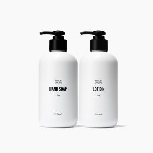 Public Goods Hand Soap & Lotion Set