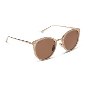 DIFF HANA - SAND DOLLAR + BROWN + POLARIZED + SUNGLASSES