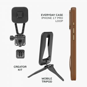 Peak Design Everyday Loop Case | iPhone 17 Pro | Tan | Bundle 2