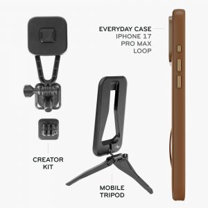 Peak Design Everyday Loop Case | iPhone 17 Pro Max | Tan | Bundle 2