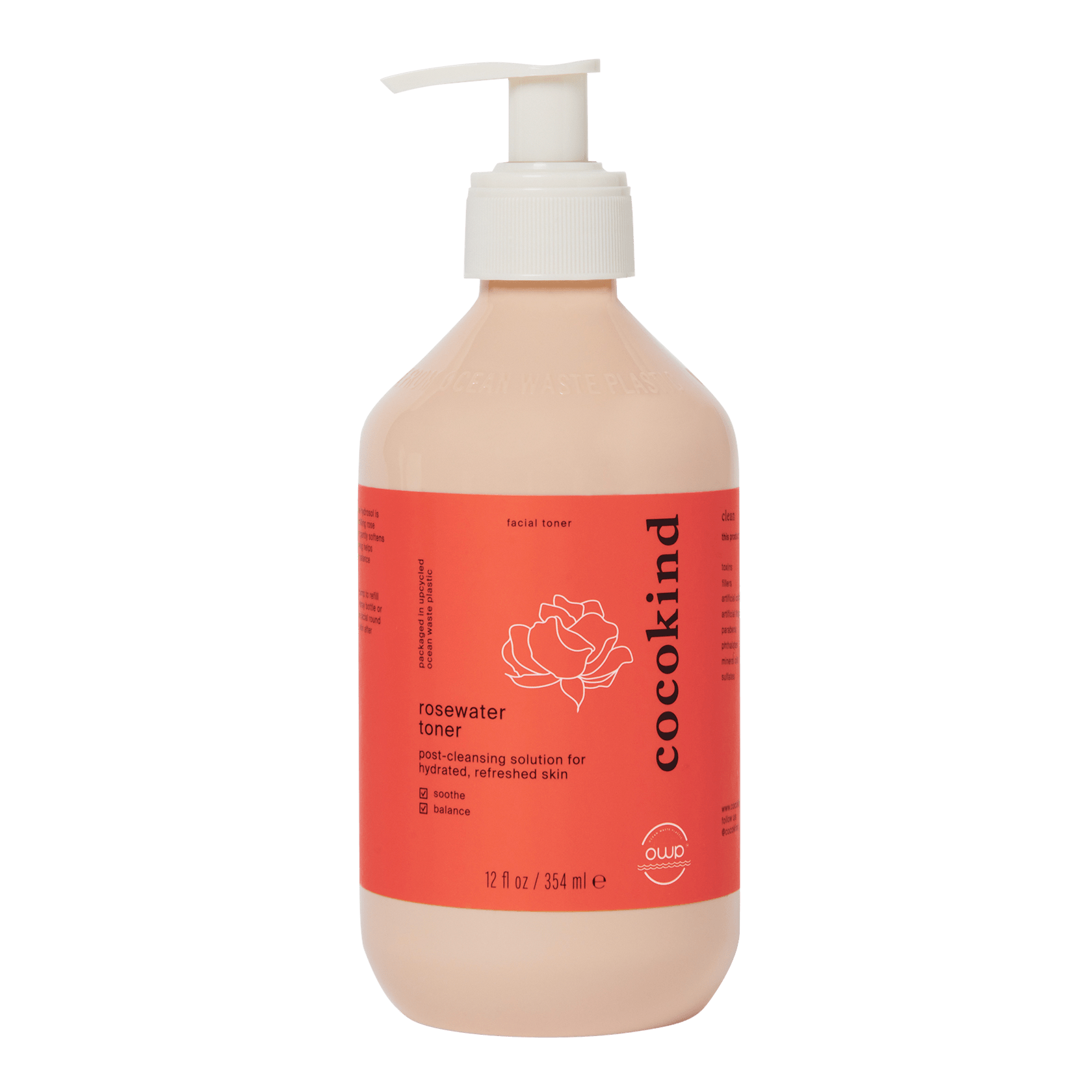 Cocokind jumbo rosewater toner