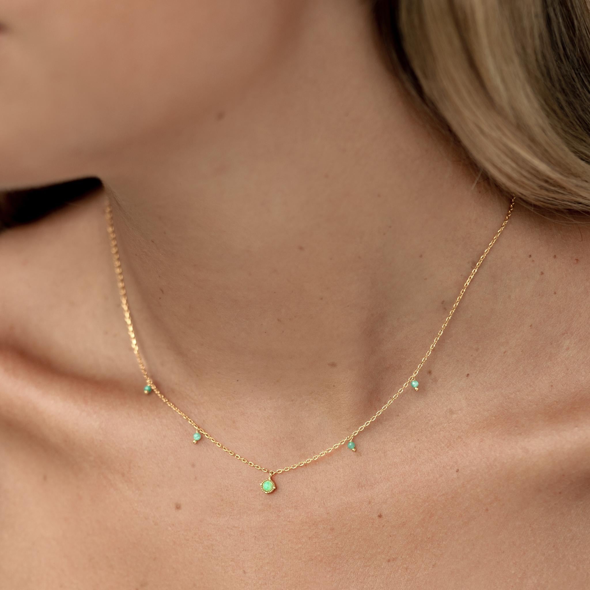 Linjer Amazonite Necklace - Carmen