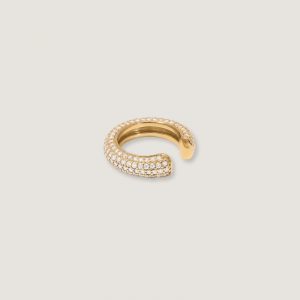 Kinn Studio Love Pavé Diamond Earring Cuff