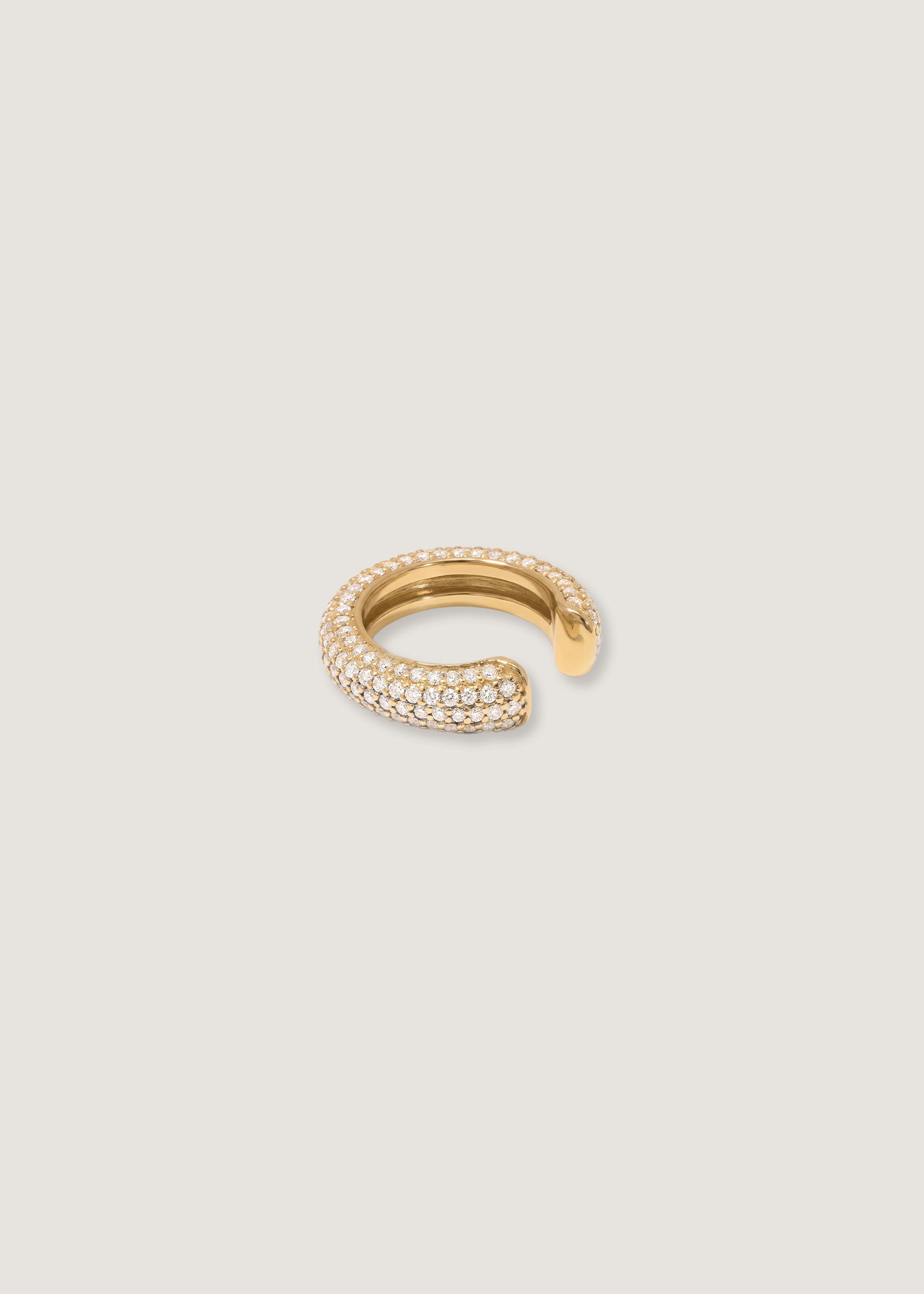 Kinn Studio Love Pavé Diamond Earring Cuff