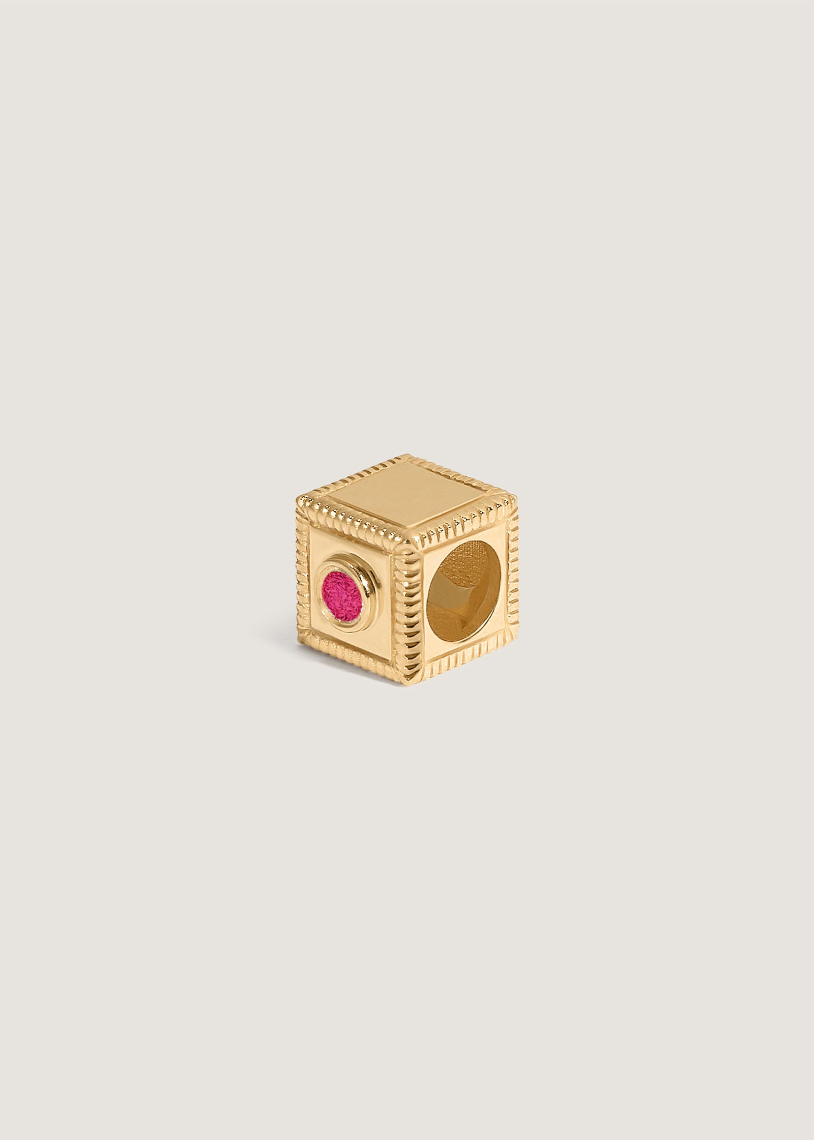 Kinn Studio Chapter Custom Birthstone Charm Ruby