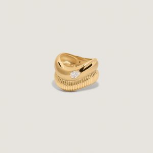 Kinn Studio Demi Curve & Coil Ring Stack