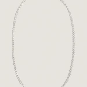 Kinn Studio Madison Diamond Tennis Necklace White Gold