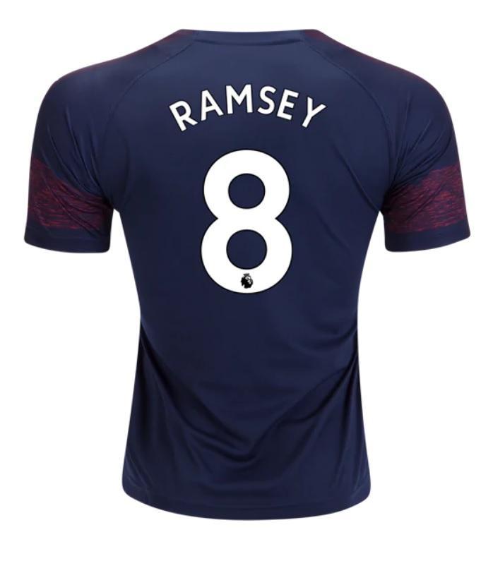 Soccer Jersey Club Arsenal Ramsey Away Jersey 2018/19