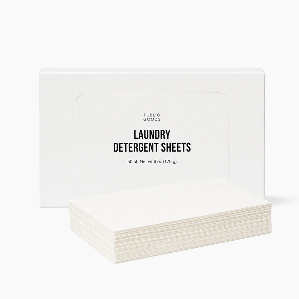 Public Goods Laundry Detergent Sheets