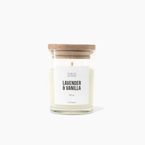 Public Goods Lavender & Vanilla Soy Candle