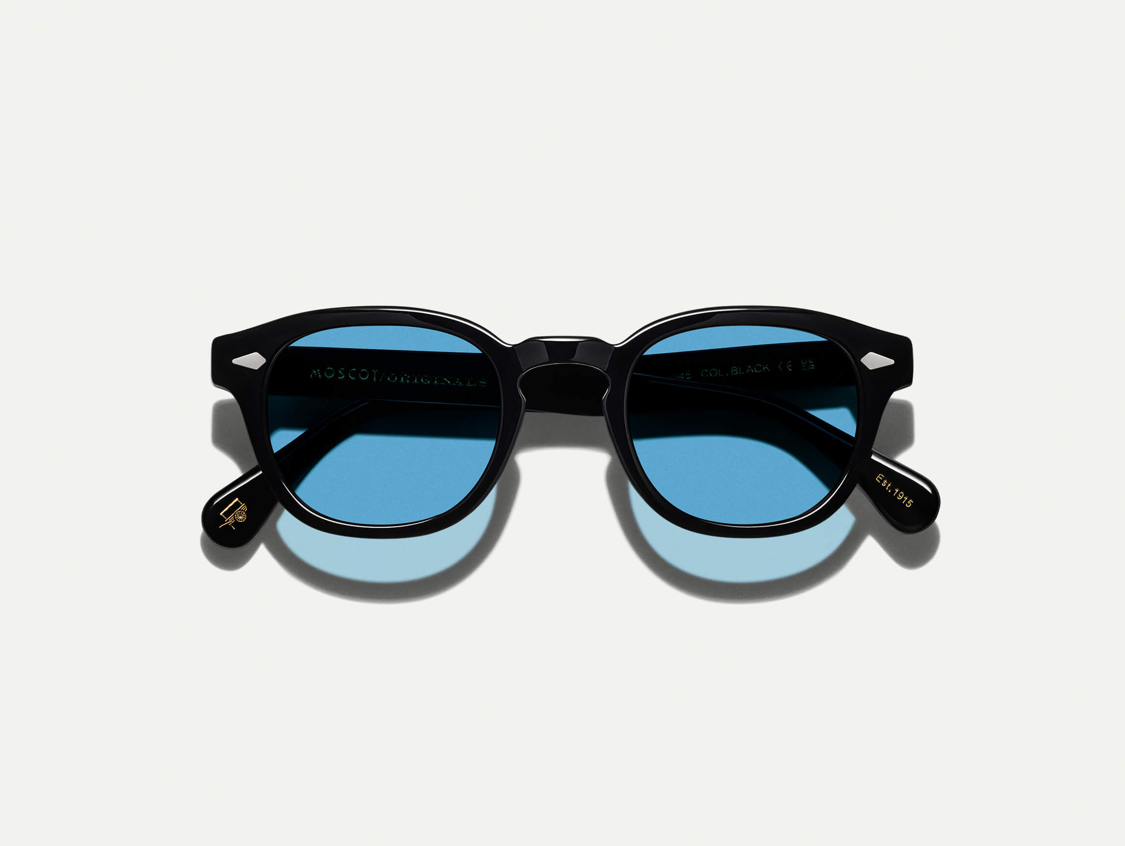 Moscot LEMTOSH BLACK WITH CUSTOM MADE TINTS™
