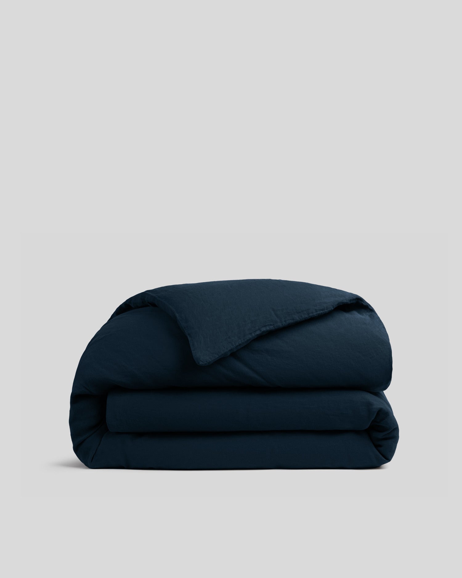 Parachute Linen Duvet Cover (Ink)