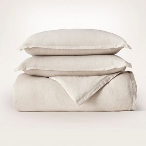 Bollandbranch Linen Duvet Set - Melange Natural
