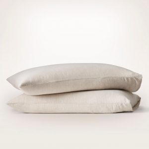 Bollandbranch Linen Pillowcase Set - Melange Natural