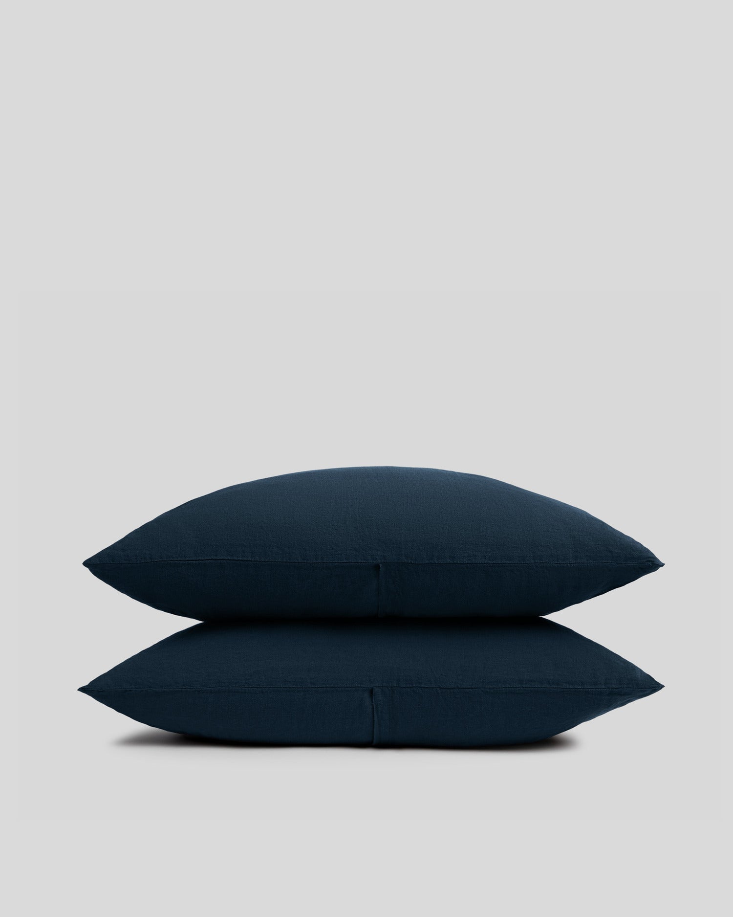 Parachute Linen Pillowcase Set (Ink)