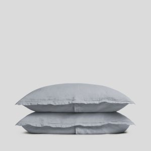 Parachute Linen Sham Set (Sky)