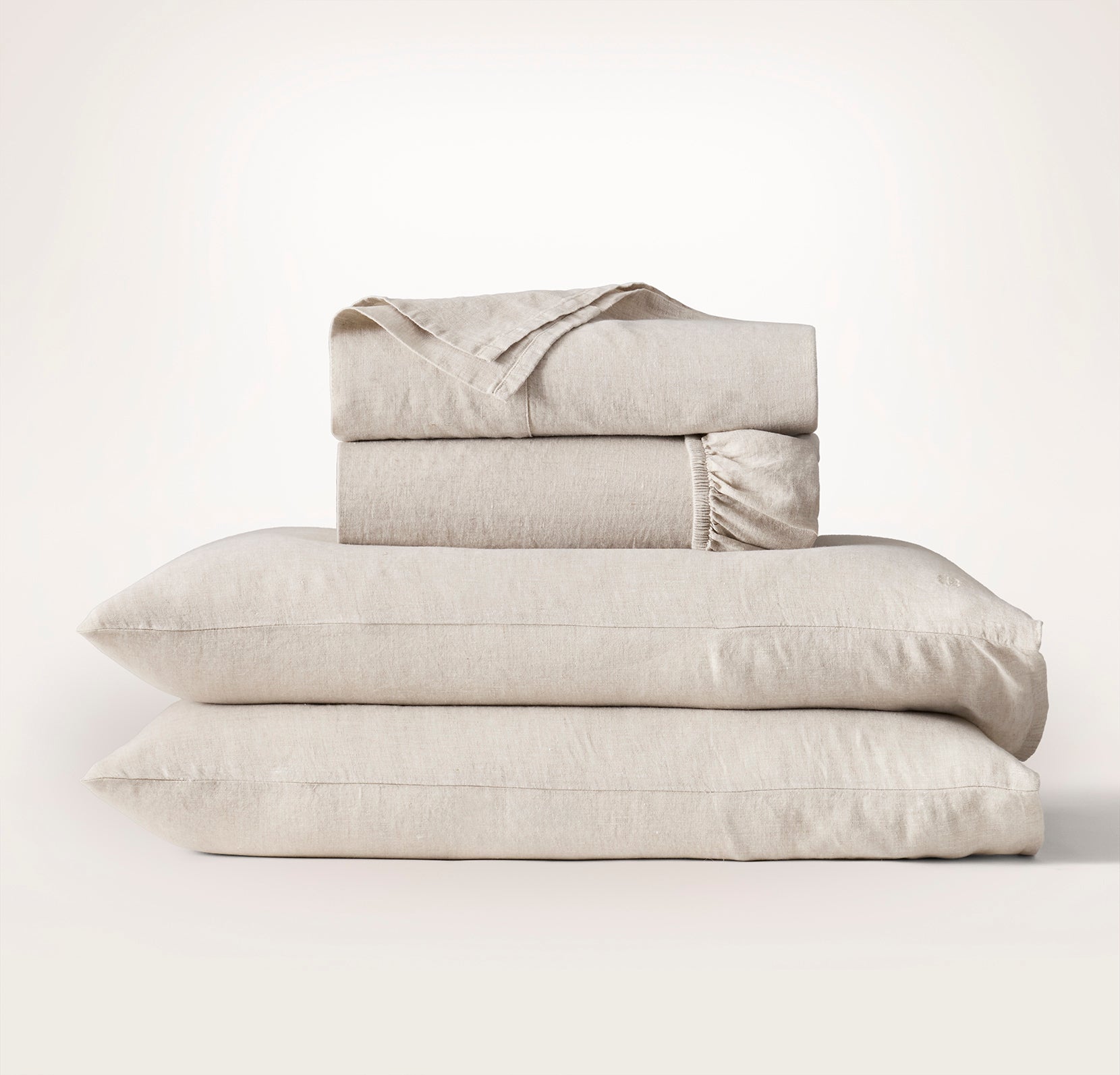 Bollandbranch Linen Sheet Set - Melange Natural
