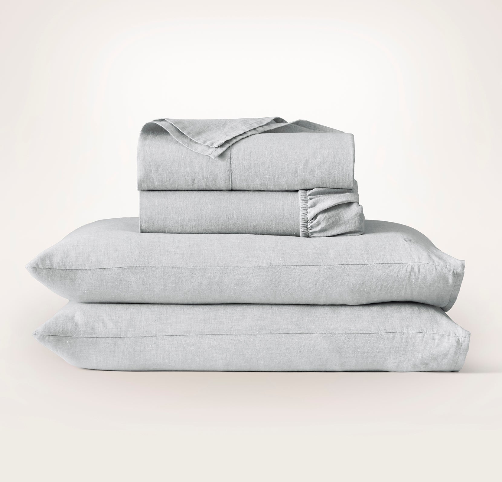 Bollandbranch Linen Sheet Set - Melange Shore