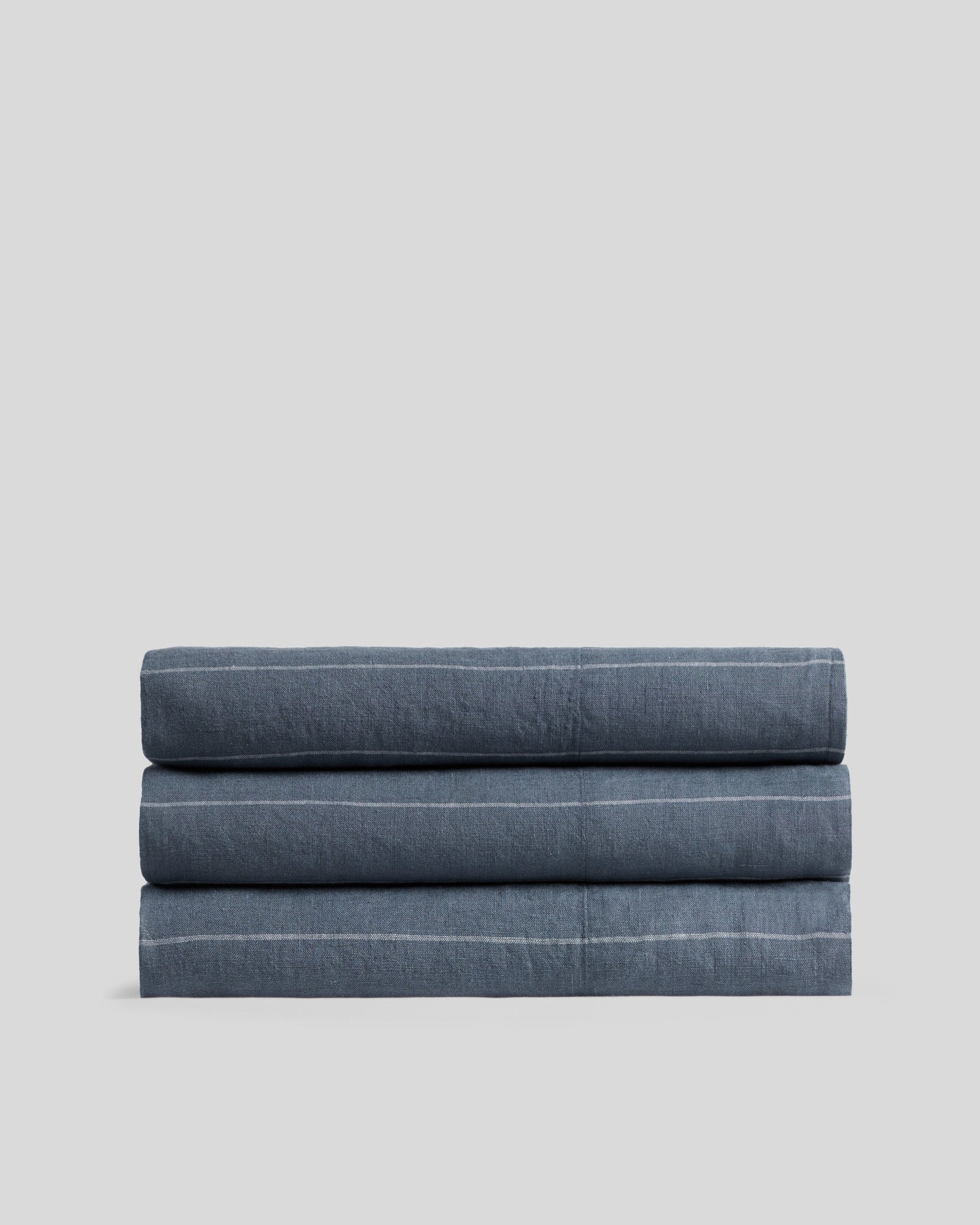 Parachute Linen Top Sheet (Dusk Stripe)