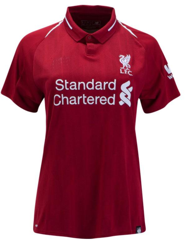 Soccer Jersey Club Liverpool 18/19 Women's Home Jersey