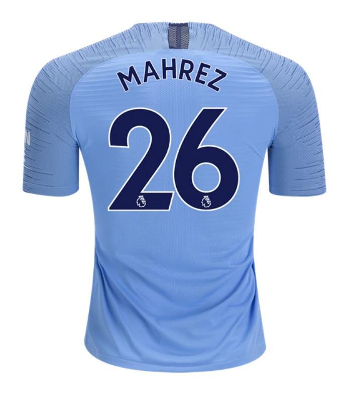 Soccer Point Manchester City Mahrez Home Jersey 2018/19