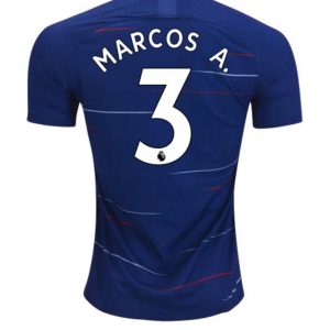 Soccer Jersey Club Chelsea Marcos.A Home Jersey 2018/19