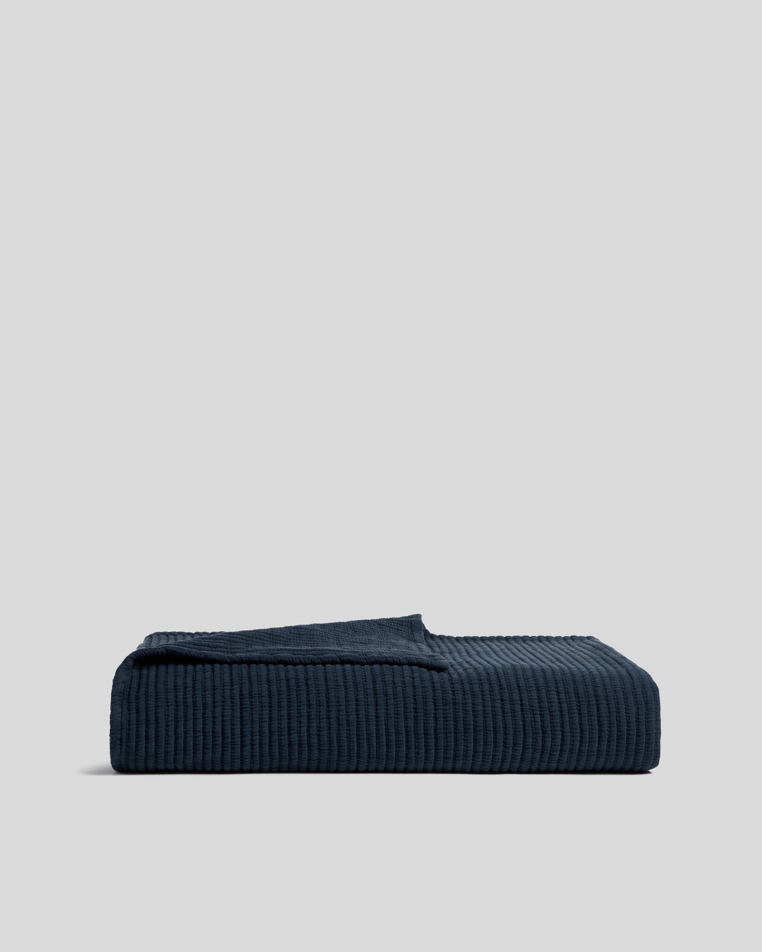 Parachute Matelasse Coverlet (Ink)