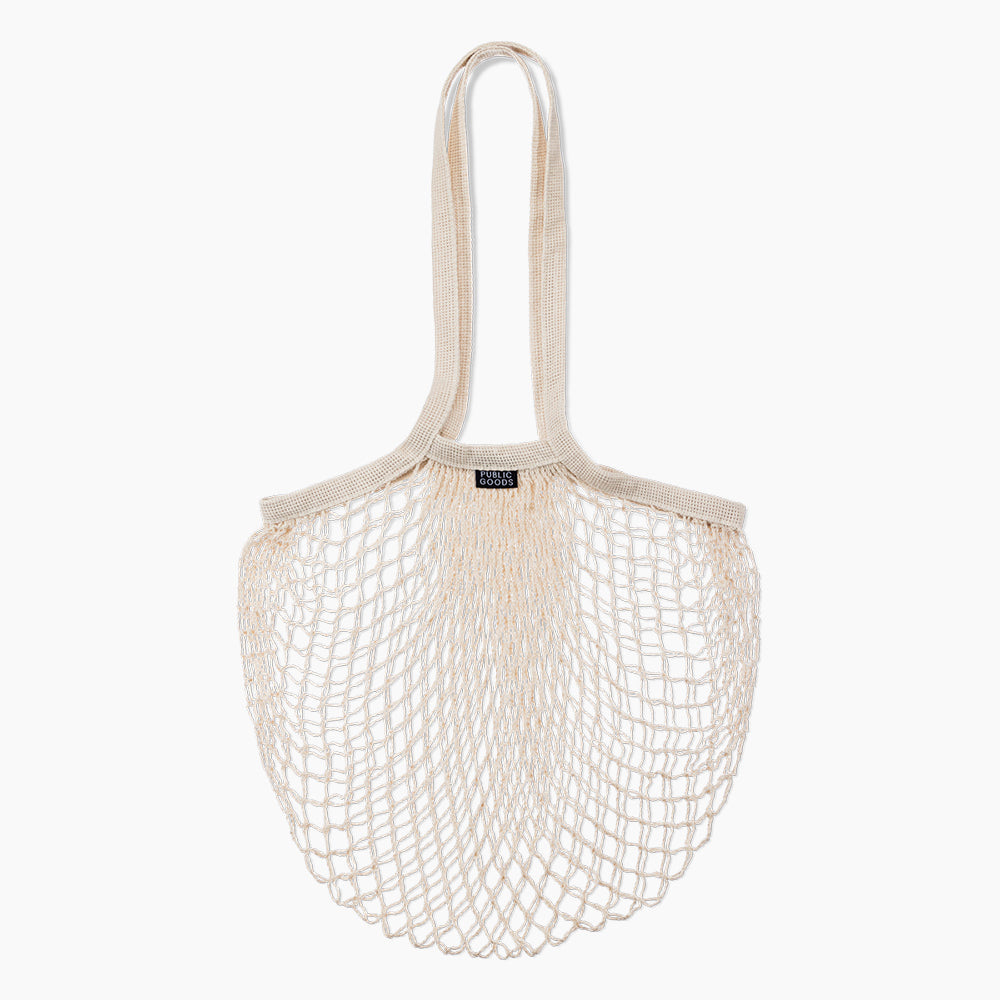 Public Goods Organic Cotton Mesh Tote