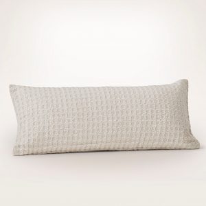 Bollandbranch Mosaic Waffle Pillow Cover - Mist/Cream/Oak