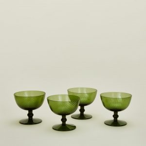 Hawkins New York Optic Coupe, Set of 4 - Olive