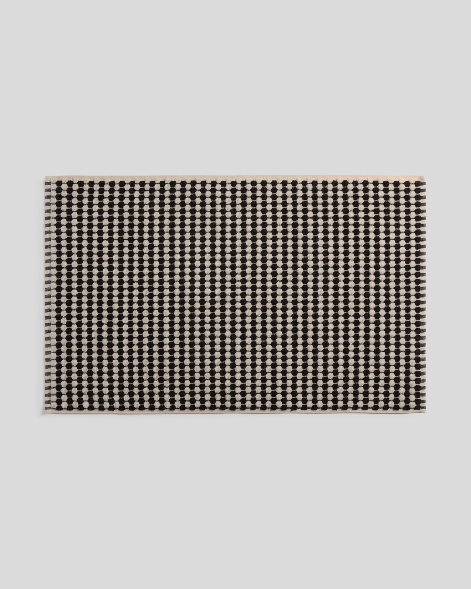 Parachute Organic Mosaic Tub Mat (Natural and Onyx)