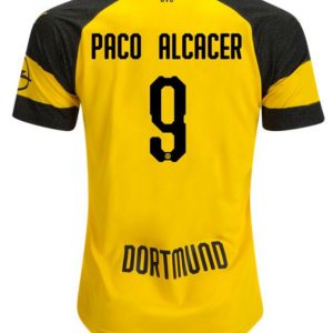 Soccer Jersey Club Paco Alcacer Borussia Dortmund 18/19 Home Jersey
