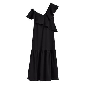 Cuyana Maxi Flounce Dress
