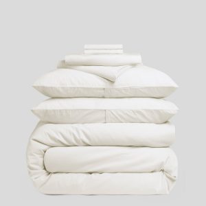 Parachute Percale Bundle - Cream TW/XL