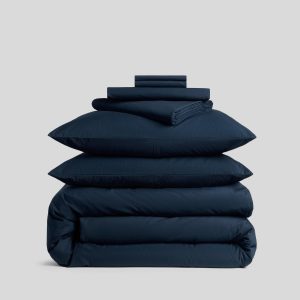 Parachute Percale Bundle - Ink K/CK
