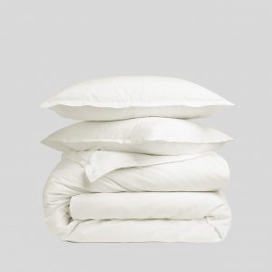 Parachute Percale Duvet Cover Set - Cream TW/XL