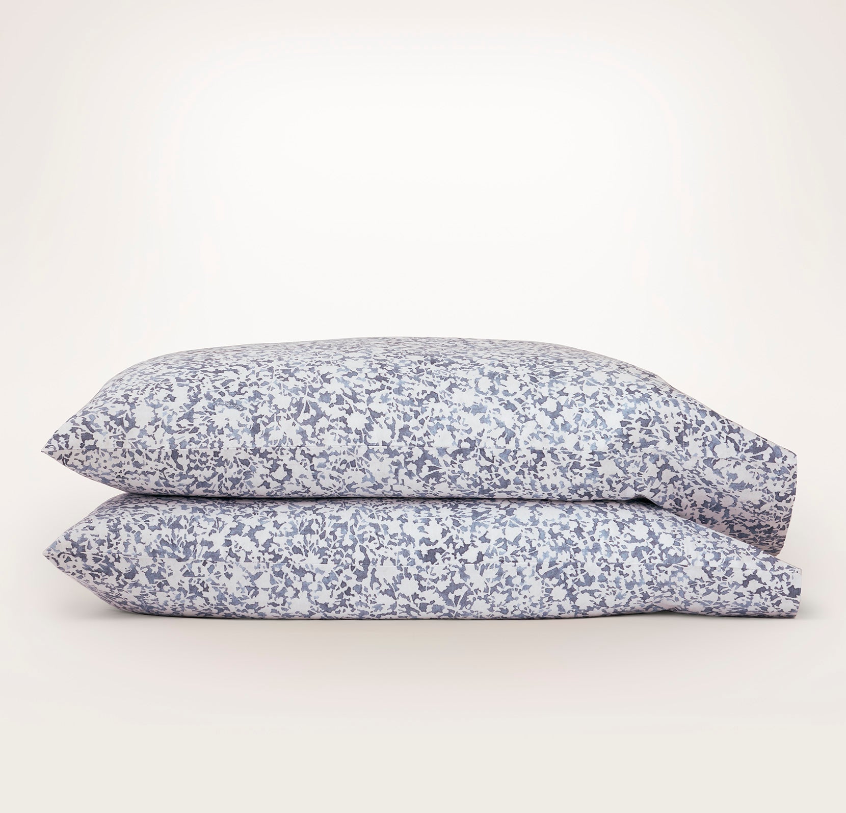 Bollandbranch Percale Hemmed Pillowcase Set - Bay Garden