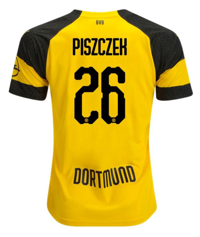 Soccer Jersey Club Piszczek Borussia Dortmund 18/19 Home Jersey