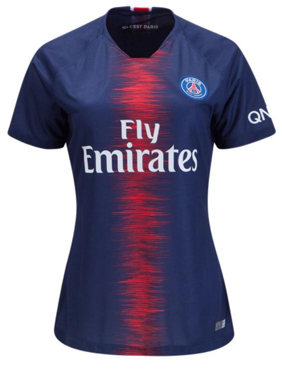 Soccer Jersey Club PSG 18/19 Womens' Home Jersey